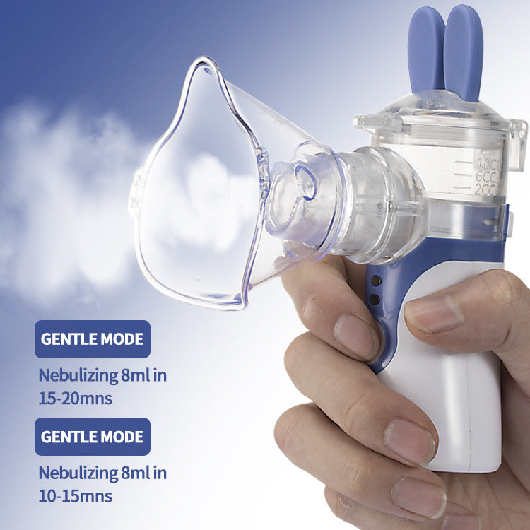 Portable Handheld Nebulizer Medical Grade Kids Adult Electronic Nebulizer Ultrasonic Microgrid Home Nebulizer