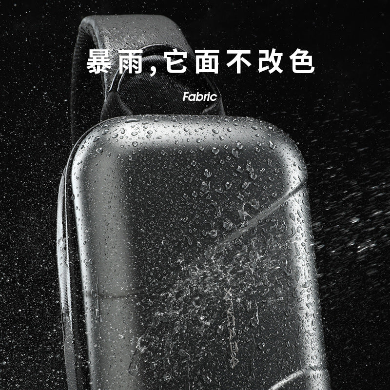 Bags large capacity premium men's shoulder bags business commuter bags multi-functional crossbody bags niche bags wholesale