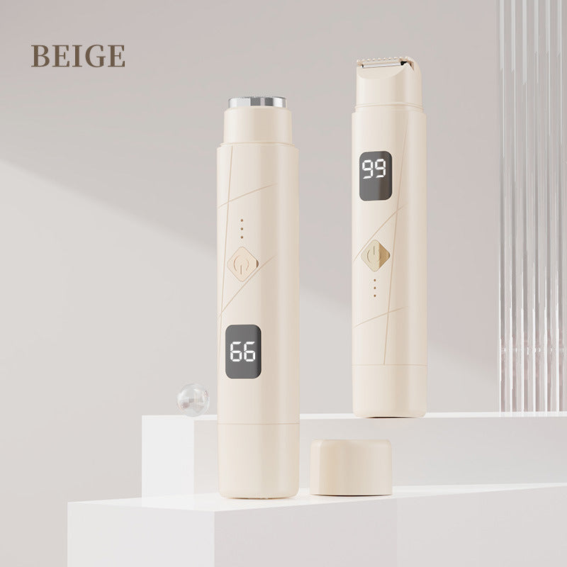 Electric shaver shaver portable gradient electric trim razor shaver for men and women epilator cross-border