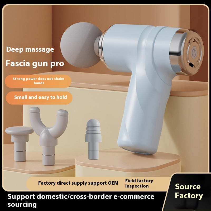 Mini Fascia Gun - Portable Muscle Massager for Neck & Body Relief | Bombom