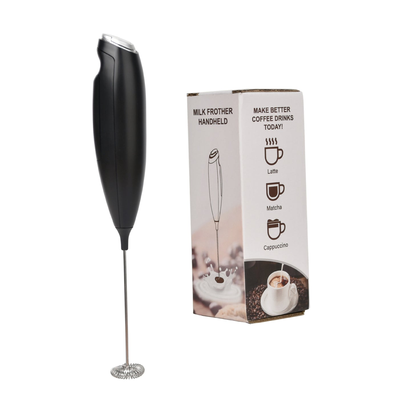 The popular Milk Frother handheld coffee milk frother with hook milk matcha foaming milk frother