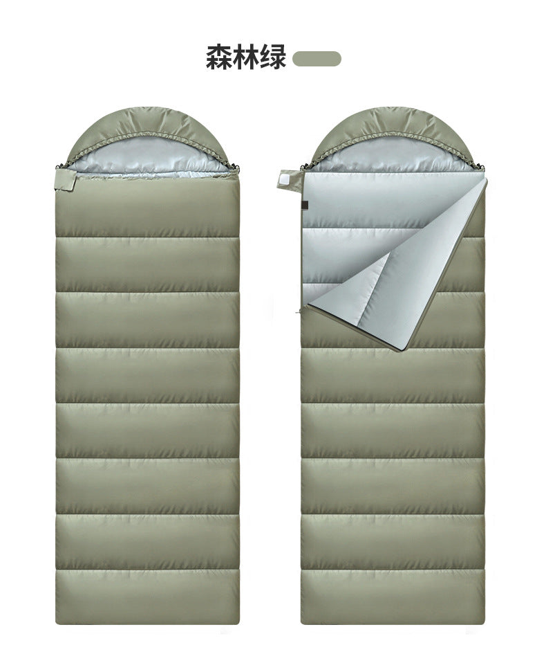 Ultra-Light Duck Down Sleeping Bag – Premium Warmth, Feather-Light Comfort!