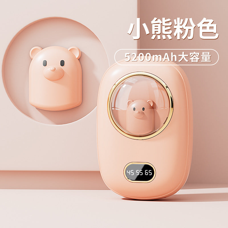 Cute Mini Hand Warmer - USB Rechargeable Portable Cartoon Pocket Warmer, Perfect Gift