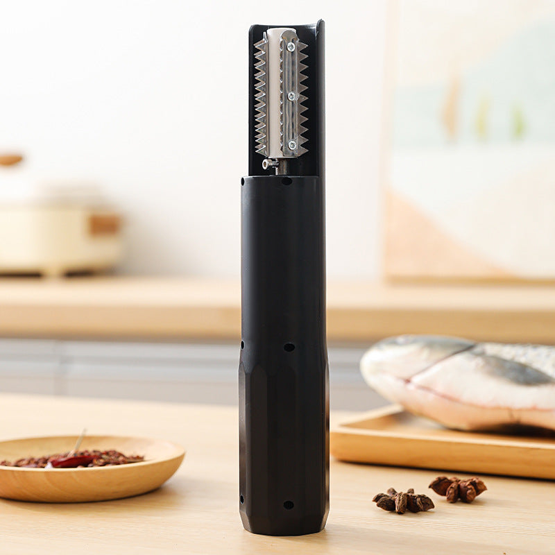 Household Electric Fish Scale Machine – Fast Automatic Fish Scale Remover, Commercial & Home Use Fish Scaler Scraper for Efficient Cleaning