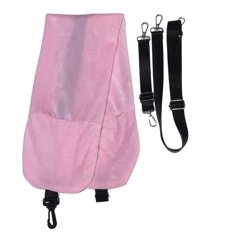 popular travel U-shaped pillows can be filled with clothes, luggage pillowcases, soft plush filled multi-functional pillows