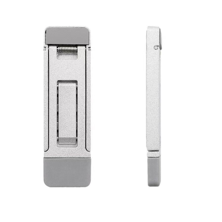 Cross-border zinc alloy notebook stand creative three-speed adjustable invisible portable heightened heat dissipation tablet holder