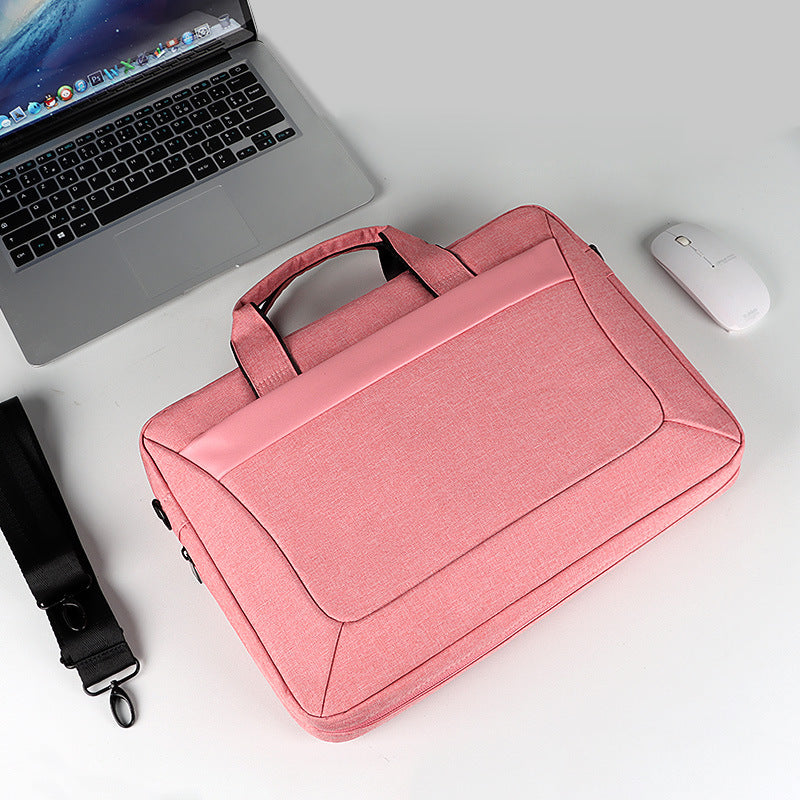 Wholesale Shoulder Laptop Bag Waterproof Briefcase 131415.6 inch Men & Women Can Print Logo