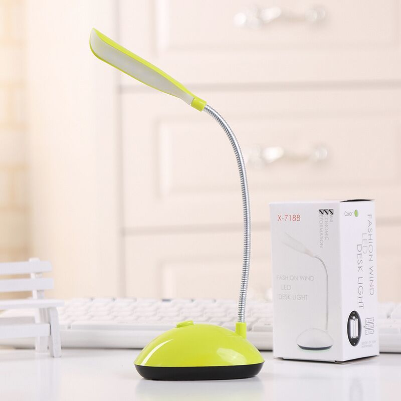 Factory direct sales small table lamp folding led table lamp student learning eye protection book lamp battery energy-saving mini night light