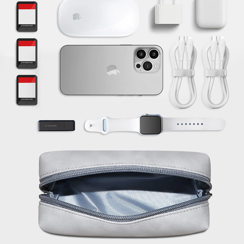 Data cable storage bag, digital charger, hard drive, headset, mouse accessories, storage bag, power bank, storage