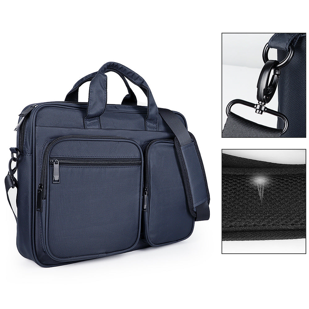 Wholesale Shoulder Laptop Bag Waterproof Briefcase 131415.6 inch Men & Women Can Print Logo