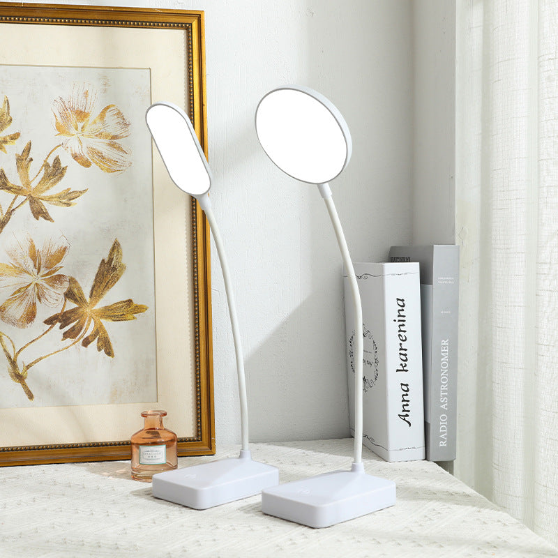 Cross-border LED Rechargeable Eye Protection Table Lamp Creative Foldable Learning Eye Protection Reading Book Lamp Student Dormitory Bedside Lamp