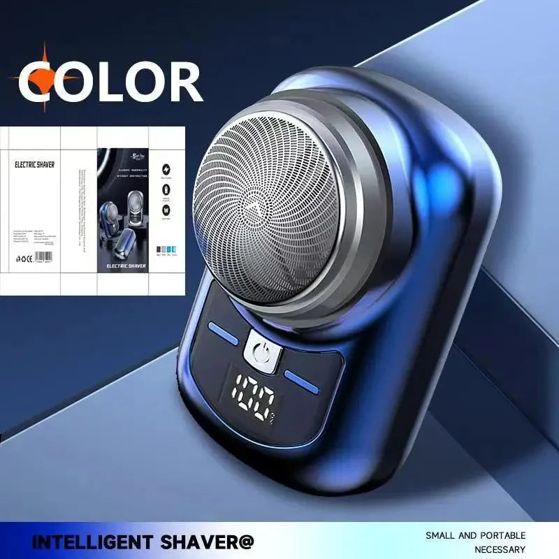 New Electric Shaver Men's Shaver Washable Mini Beard Sharpener Small Portable Rechargeable One Piece Delivery