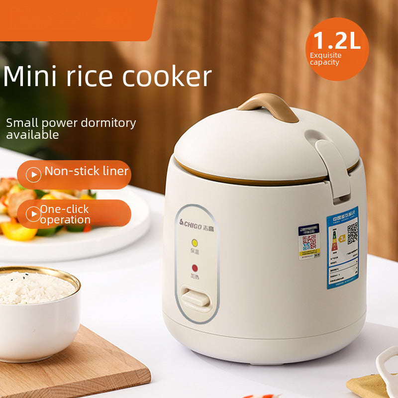 One piece on behalf of Chigo mini rice cooker dormitory low power 1-2 people non-stick liner rice cooker gift delivery
