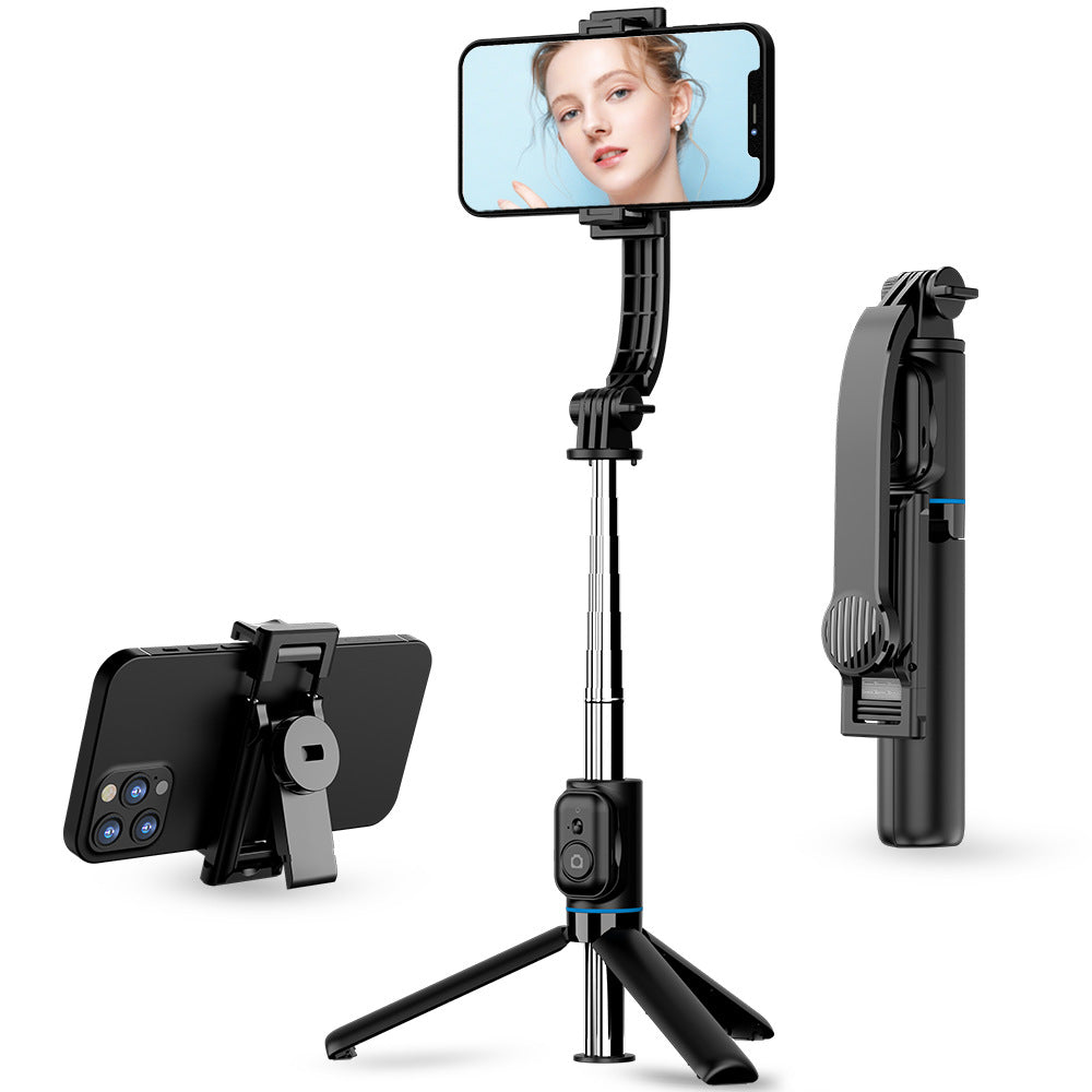 C01 selfie stick tripod, portable and detachable mobile phone holder, multi-function bluetooth remote control live camera artifact