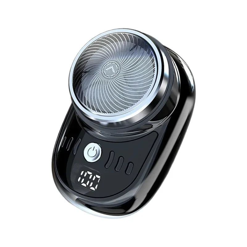 New Electric Shaver Men's Shaver Washable Mini Beard Sharpener Small Portable Rechargeable One Piece Delivery