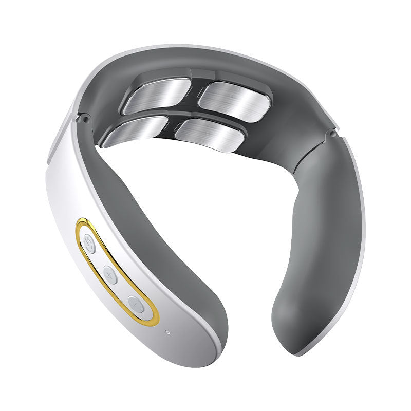 Neck and Shoulder Massager - Smart Pulse Massager with Heat & Vibration