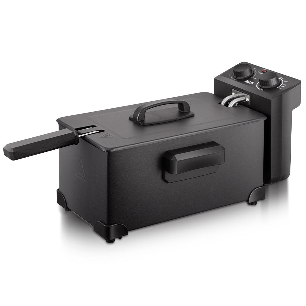 Cross-border fryer, household small electric fryer, electric fryer, commercial fritter fryer, french fryer, rack fryer, skewer pan, R.5251