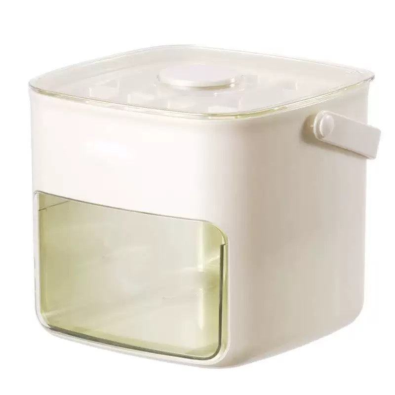 Press Ice Cube Mold, Ice Tray, With Lid, Home Refrigerator, Homemade Ice Box, Storage Box, Frozen Ice Pack, Artifact, Quick Freezing Abrasives