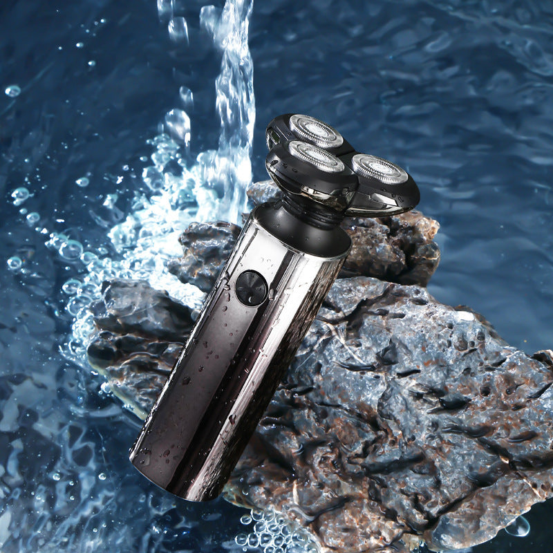 Digital display cross-border electric shaver type-c multi-functional men's rechargeable beard sharpener smart high-end razor