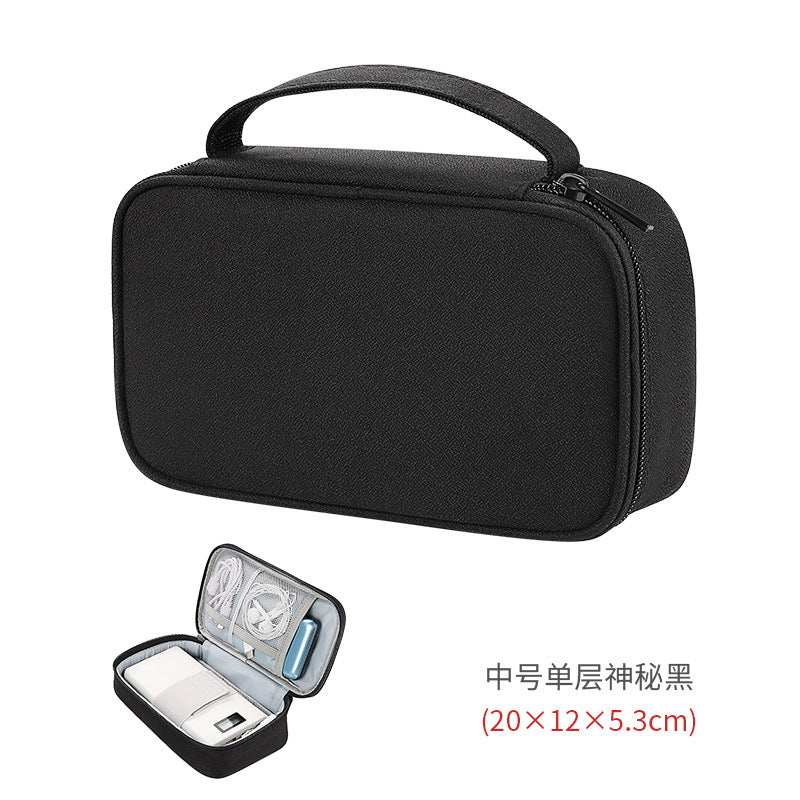 Multi-functional mobile phone digital accessories storage bag, mobile phone bag, U disk power bank, mobile hard disk, data cable storage bag