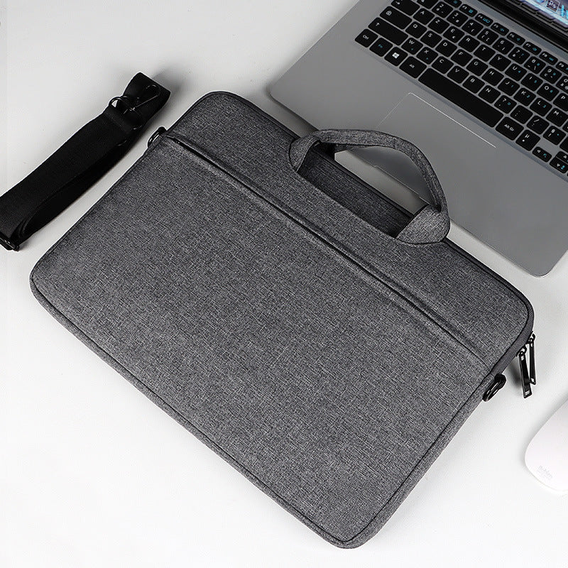Wholesale Shoulder Laptop Bag Waterproof Briefcase 131415.6 inch Men & Women Can Print Logo