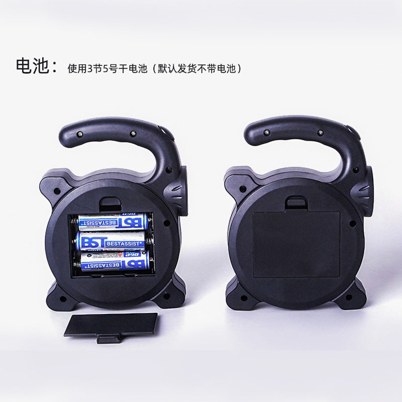 New Cob Camping Light LED Emergency Camping Light Tent Light Flashlight Portable Horse Light Construction Site Light Long Beam Flashlight