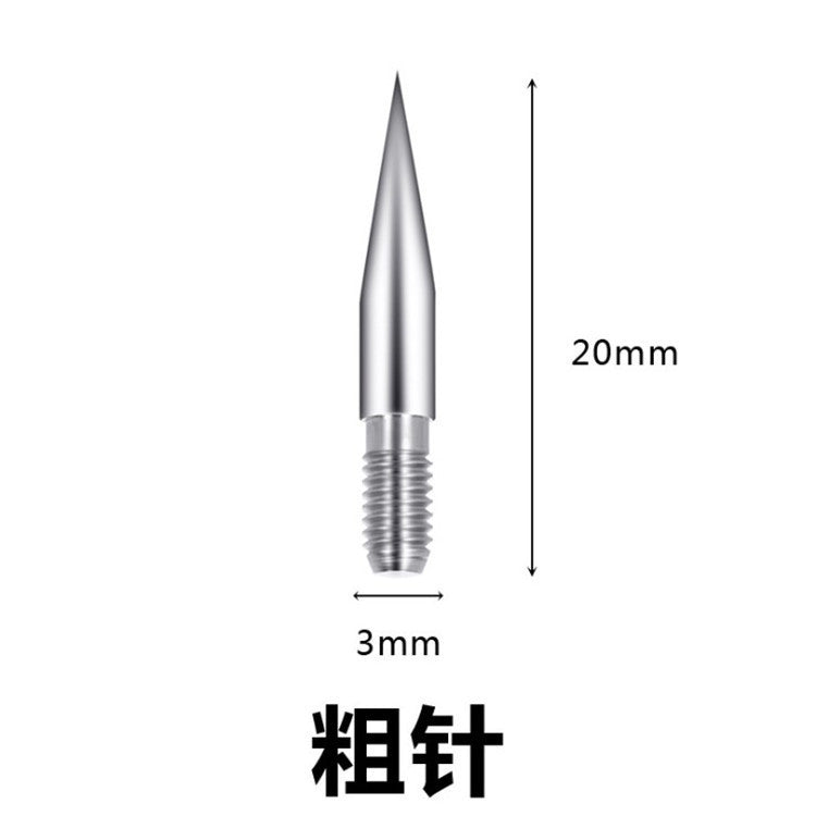 Point mole pen universal fine needle non-embroidery steel thick needle spot mole spot consumables point mole pen needle cap nut small white pen special