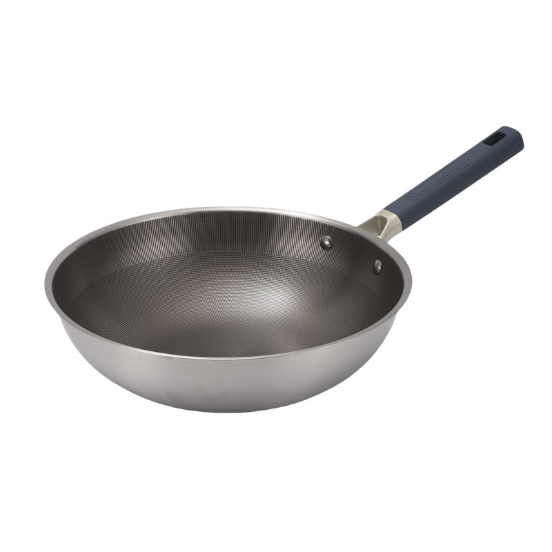Manufacturer: Titanium shield titanium crystal wok, thickened, full-screen honeycomb, non-coated non-stick pan, pan pan, pan cross-border wholesale