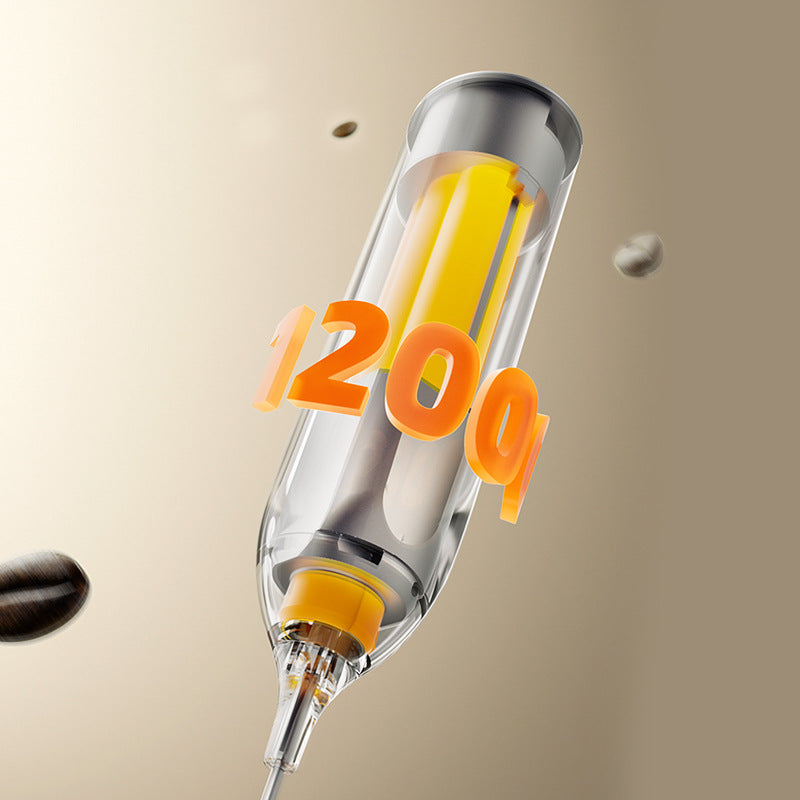 Rechargeable Mini Handheld Coffee Milk Frother Home Baking Cream Frother Milk Foamer Whisk Electric Stir Wand