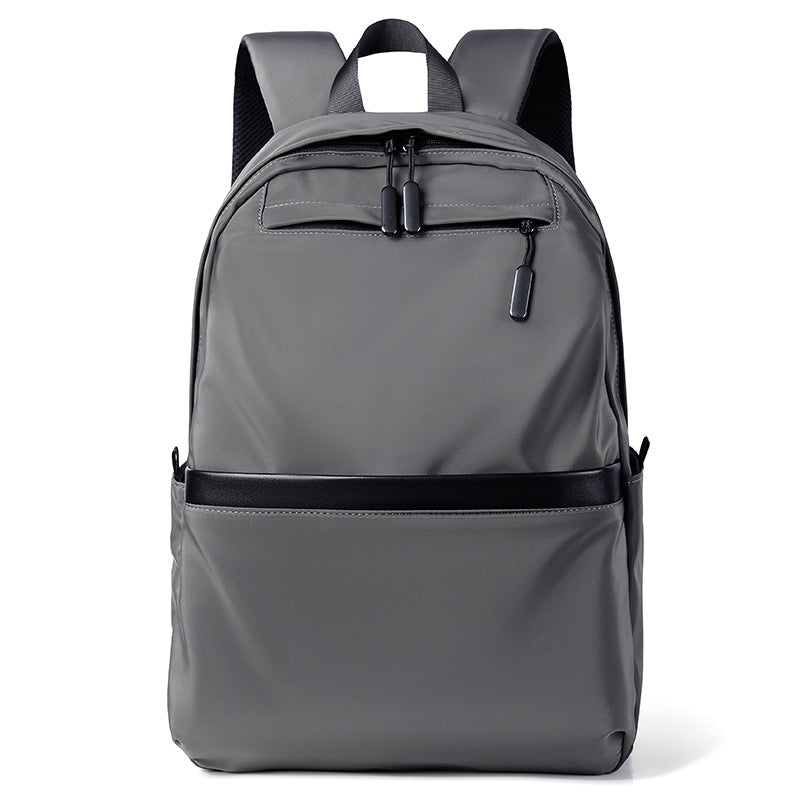 Cross-border men's backpacks, business casual large-capacity computer bags, simple travel backpacks, college student school bags