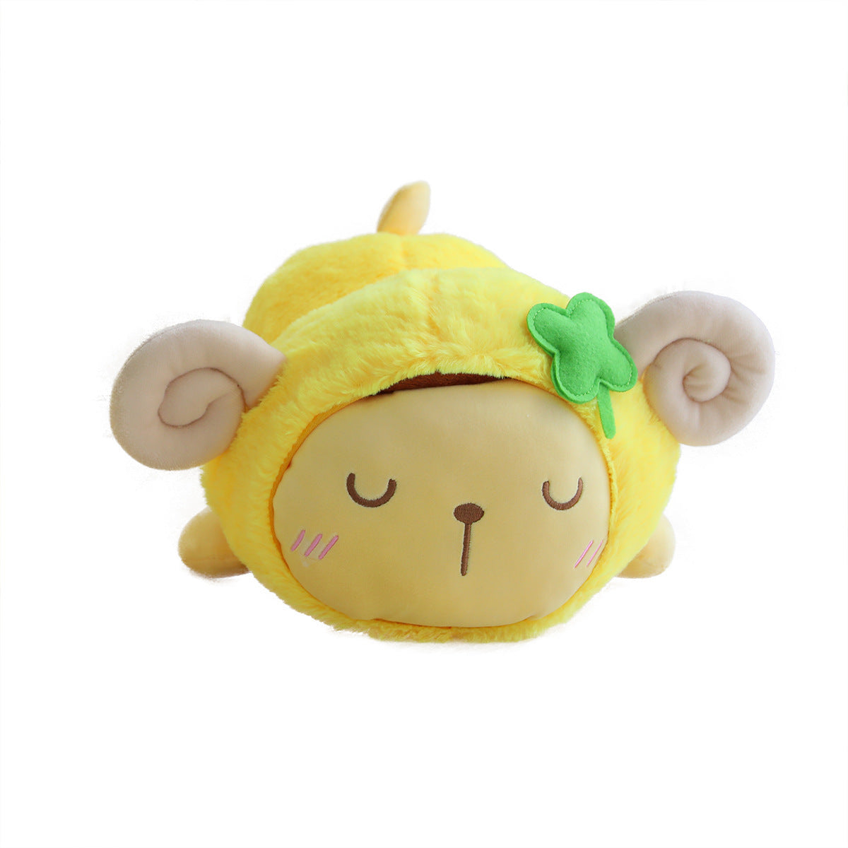 Plush toy little devil nap pillow cartoon lamb pillow doll cute plush doll lying pillow wholesale