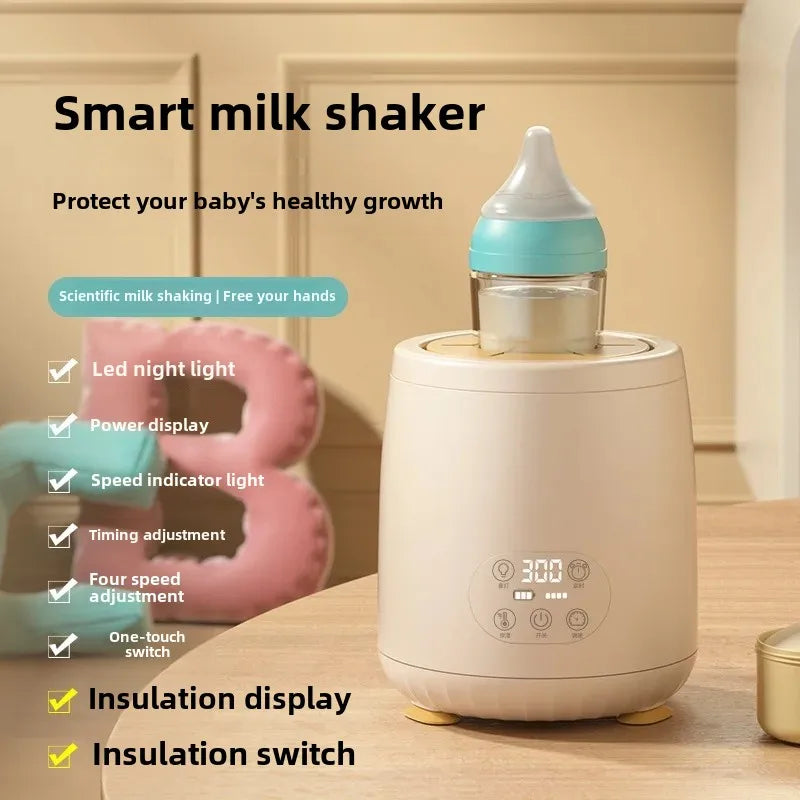 Electric milk shaker, constant temperature insulation milk mixer, automatic milk powder making machine, baby baby electric milk stirring and milk shake machine