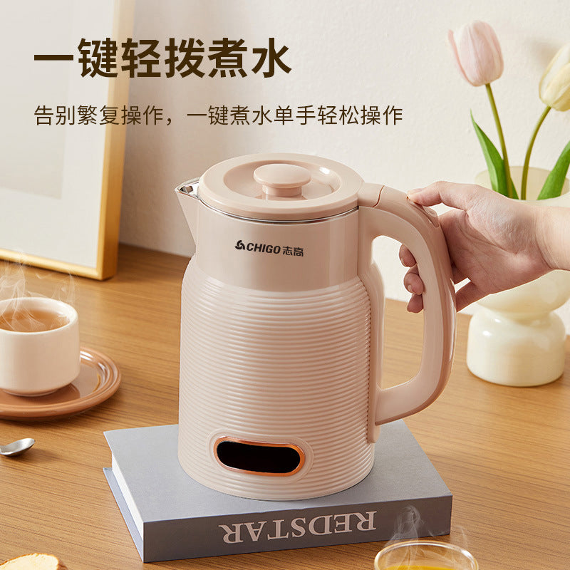 One piece Daifa Chigo hot water kettle intelligent insulation double-layer seamless large capacity home dormitory office kettle