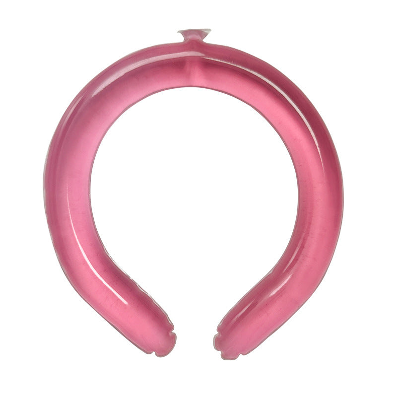 Summer halterneck cooling ring heatstroke artifact, office outdoor sports, physical cooling, heatstroke prevention collar, ice collar