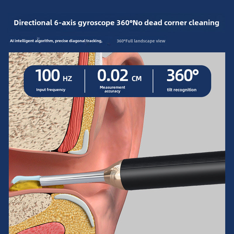 SL0011WIFI version of the visual ear picker high-definition luminous integrated spoon ear canal cleaning visual ear picker artifact