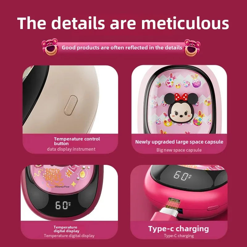 New Hand Warmer Mini USB Power Bank Hand Warmer 2-in-1 Baby Hand Warmer Source Factory Wholesale Genuine