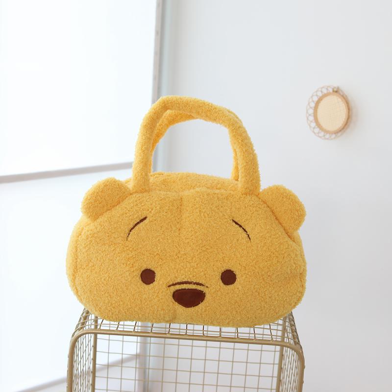 Hot Selling Cartoon Soft Cute One Shoulder Bag Plush Student Handbag Office Worker Storage Women's Large Capacity Crossbody Bag