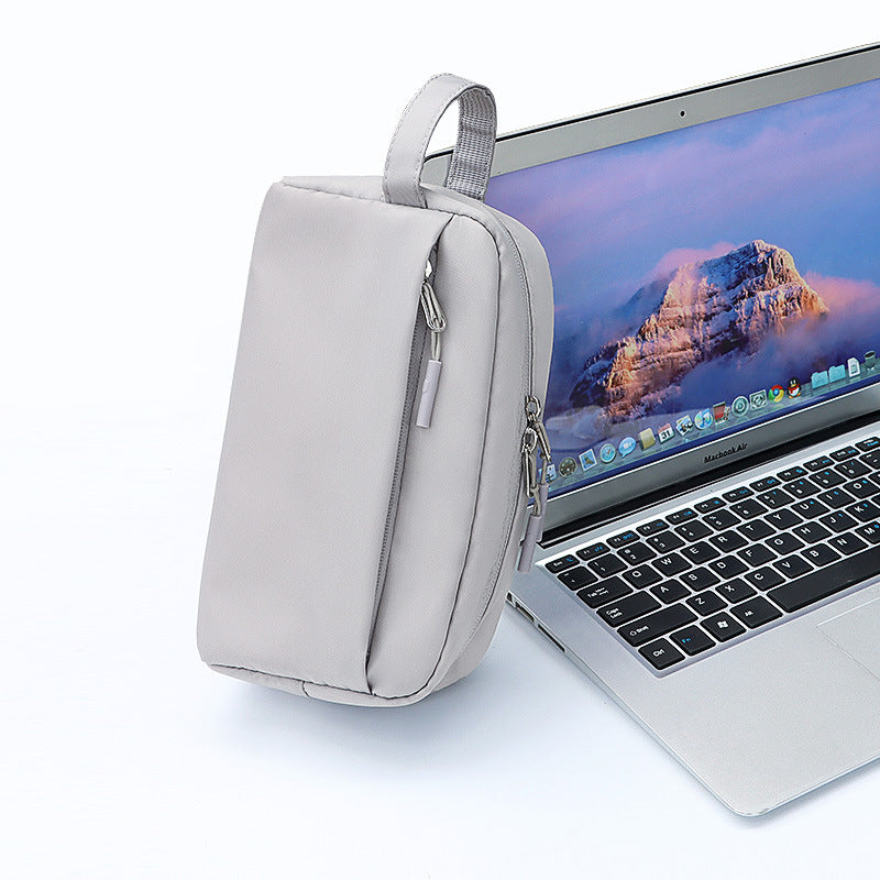 New Simple Series Data Cable, Headphone Charger, Portable Digital Electronic Accessories, Storage Bag, Clutch, Bag