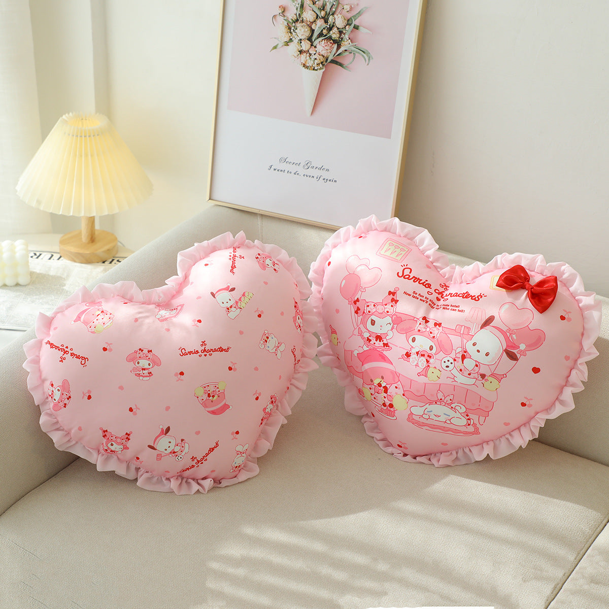 Cute love pillow, office nap pillow, bay window, sofa, bedroom pillow, cushion, holiday mall event gifts