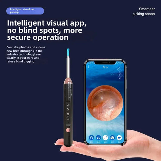 Strictly selected children's luminous ear pickers, smart ear pickers, WIFI visual ear pickers, high-definition portable endoscopes
