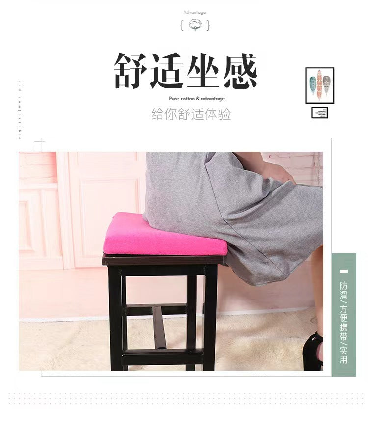 Factory memory foam cushions, student classroom chair cushions, stool cushions, winter bench cushions, dormitory chairs, rectangular