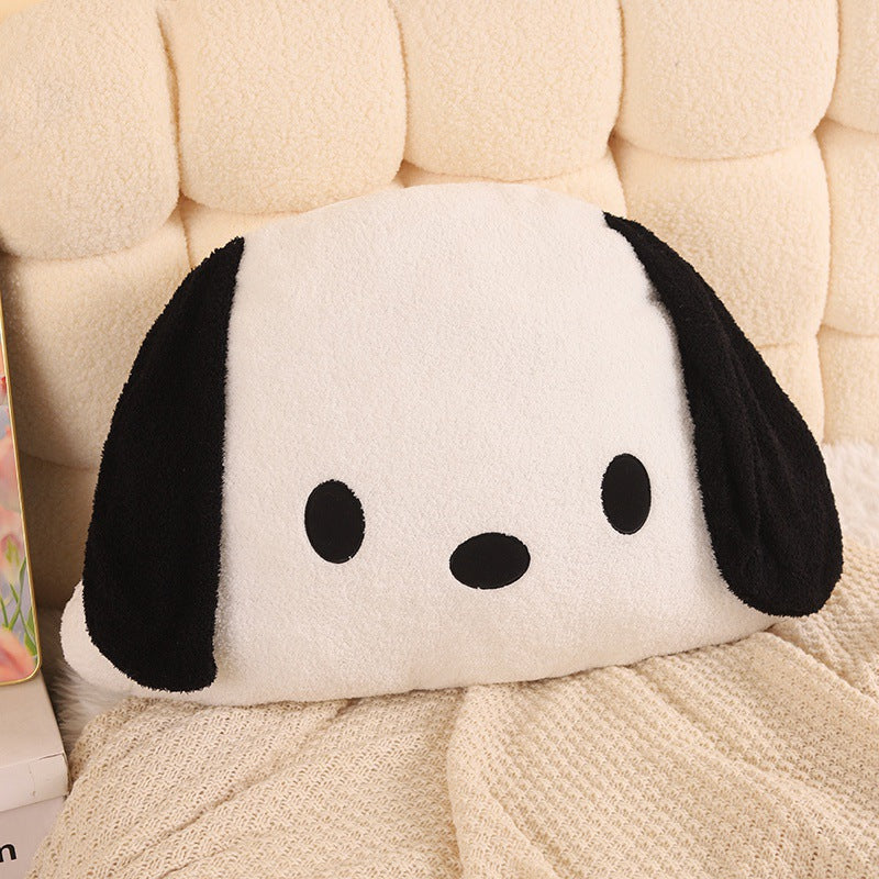 Large Pacha Dog Miffy Rabbit Bedside Pillow, Bedroom Bed, Sofa Cushion, Upholstered Large Backrest, Drama Chase Large Pillow