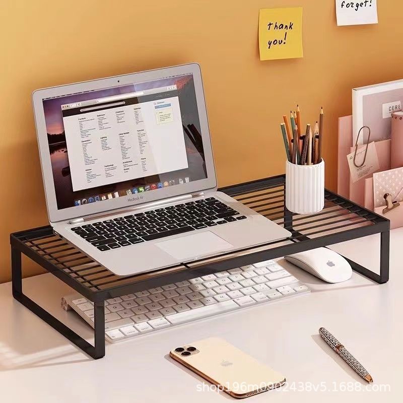 Laptop stand, dormitory storage, heat dissipation, barbecue grill, desktop booster computer, booster computer stand