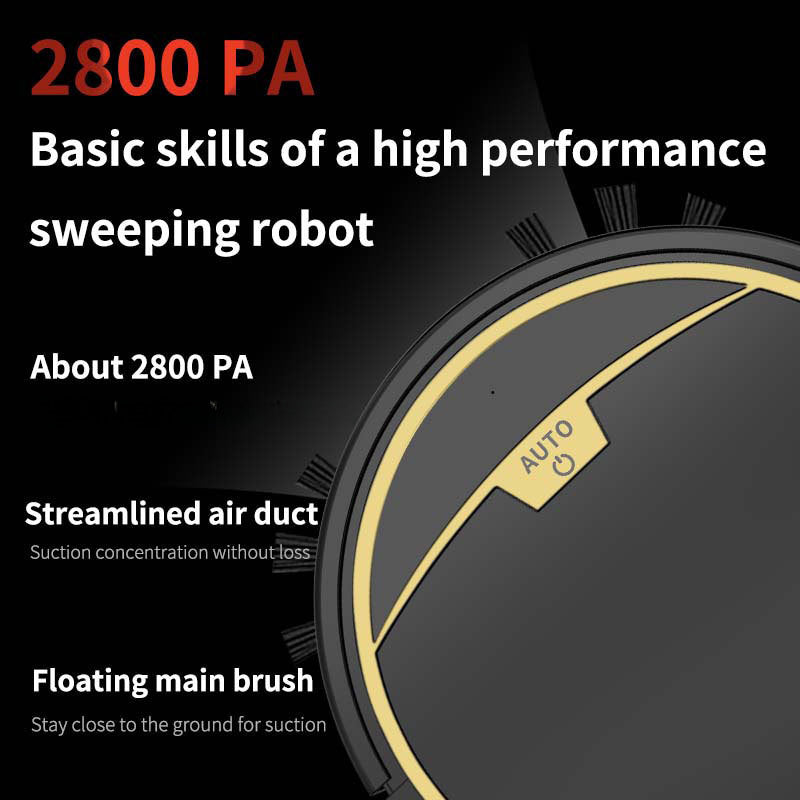 Remote control sweeper route planning slim intelligent sweeping robot automatic vacuum cleaner suction sweeper