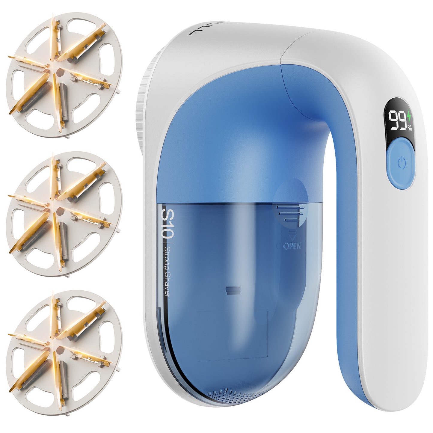 New Cross Border Double Head Hairball Trimmer Shaver Home Rechargeable Sweater Coat USB Hair Remover Ball Remover