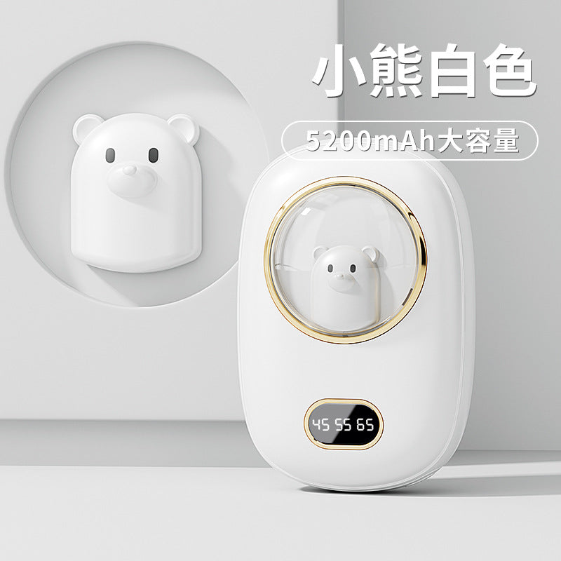 Cute Mini Hand Warmer - USB Rechargeable Portable Cartoon Pocket Warmer, Perfect Gift