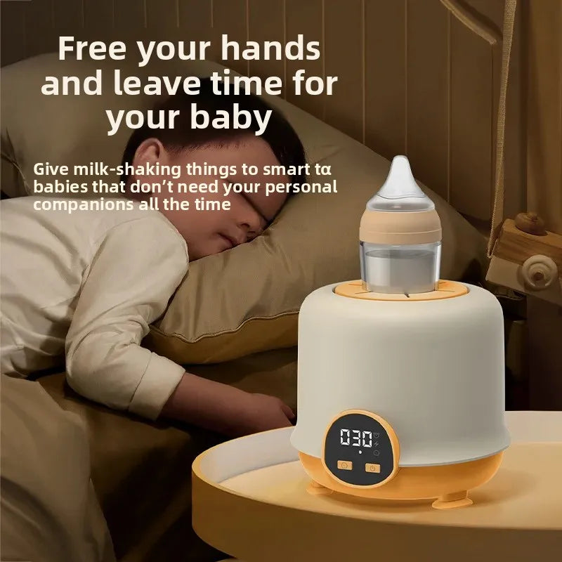 Intelligent electric milk shaker, baby baby electric mixer, milk washer, household thermostatic milk mixer, automatic milk shaker