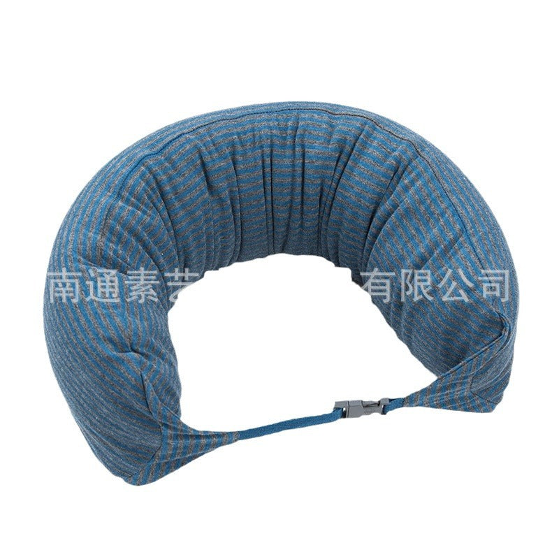 MUJI U pillow, good product, U-shaped pillow, neck pillow, car neck pillow, U-shaped neck travel pillow, airplane pillow, and hair on behalf of the body