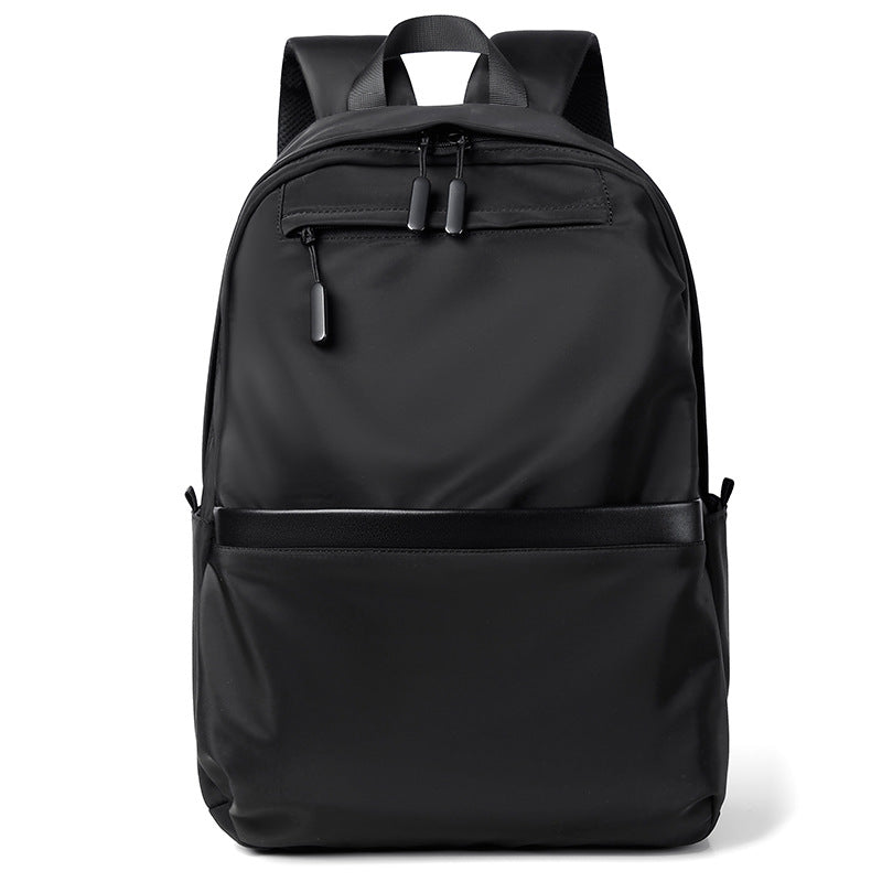 Cross-border men's backpacks, business casual large-capacity computer bags, simple travel backpacks, college student school bags