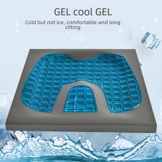 Square Jelly Gel Cushion Office Home Office Summer Cool Cushion Cool Cushion